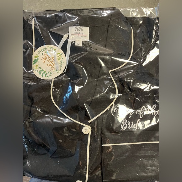 Mother of the Bride Sleep Shirt (medium) and Tote Bag SET - Picture 10 of 13